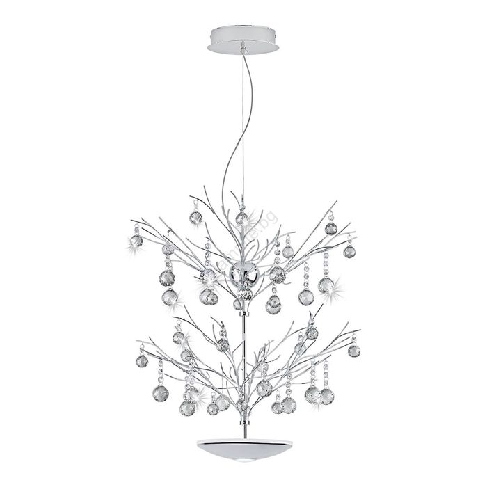 Нов! Eglo Красив висящ стъклен LED полилей