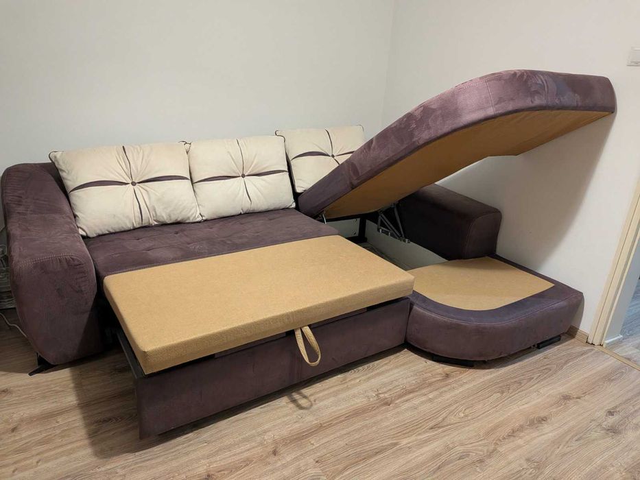 Диван спалня ъглов