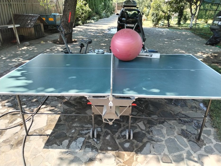 Aparatura fitness+masă ping pong