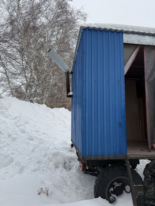 Жилой вагончик на колесах