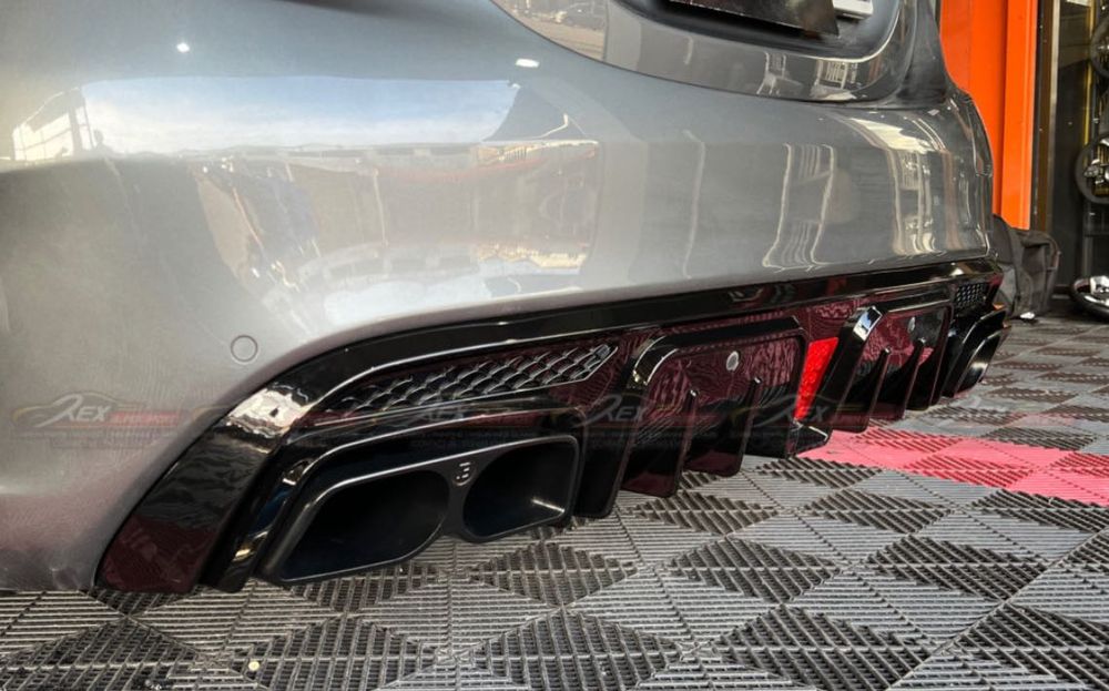 BRABUS Дифузьор за Mercedes W205 / S205 - Черен Гланц - Тунинг