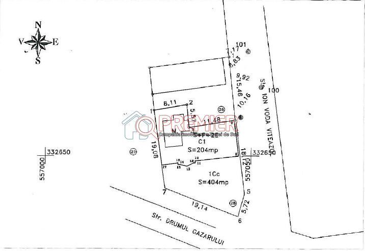 BRANCOVEANU - Budimex - 2 Cladiri 1000 mp