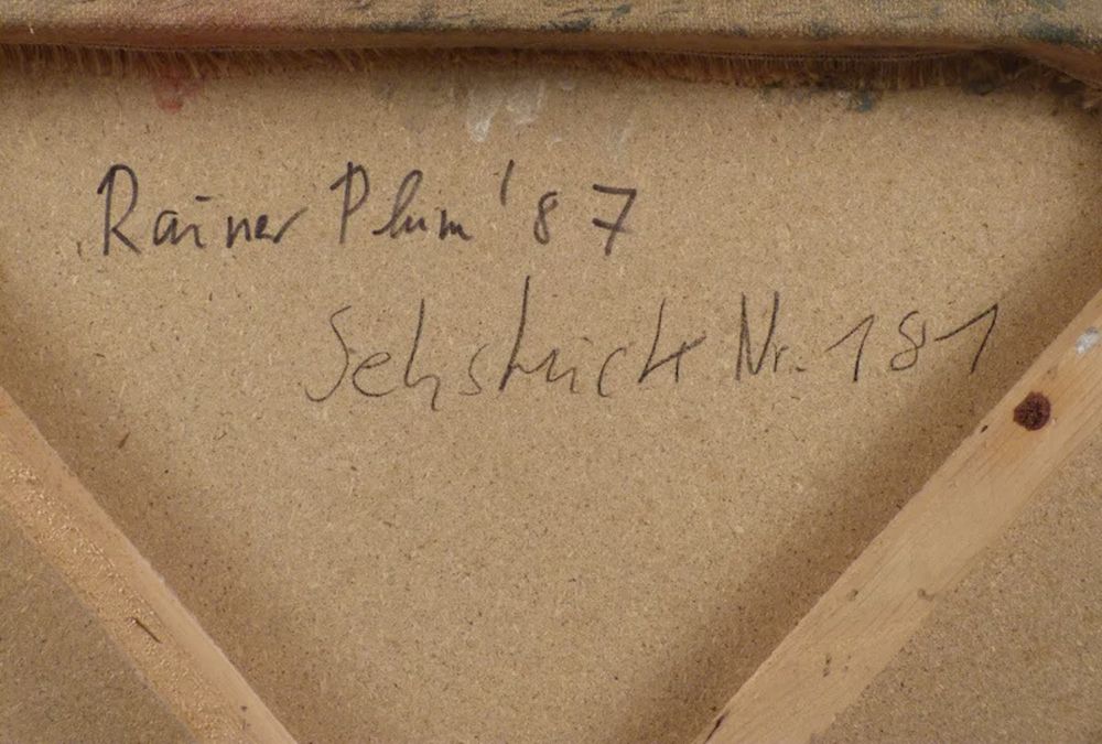 Голяма картина Rainer Plum