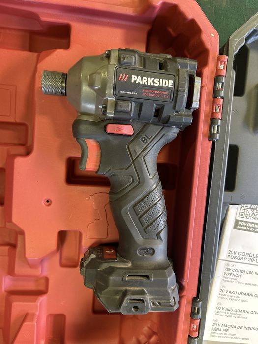 Акумулаторен винтоверт имапакт parkside