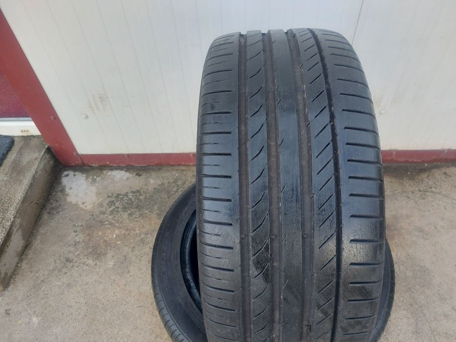 150 lei bucata! Doua anvelope de vara 245 45 r17 Continental! 7 mm