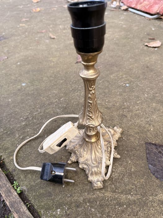 Нощна лампа - отливка от бронз