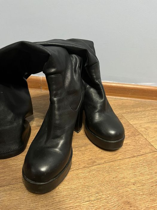 Сапоги ботфорты рр38