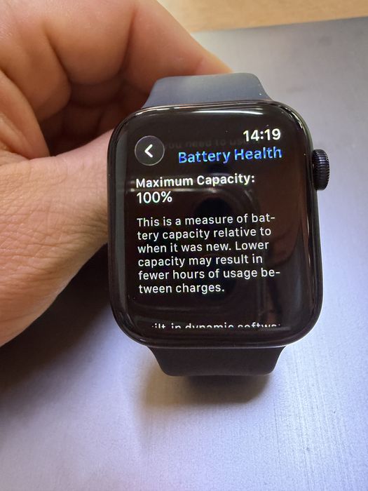 Apple watch se 3 44mm 64gb 100% бат. Midnight Гаранция