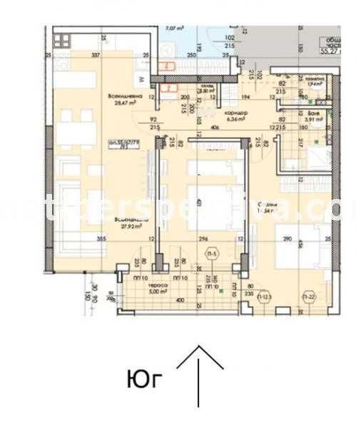 Продава се Тристаен апартамент в Пловдив, Беломорски - 103 кв.м за 1305 €/кв.м - Снимка #7