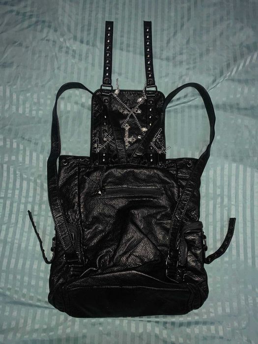 кожаная сумка goth