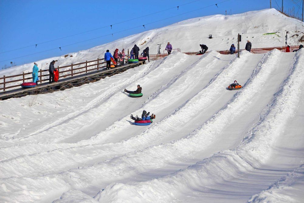Тюбинг Ватрушка надувные санки
