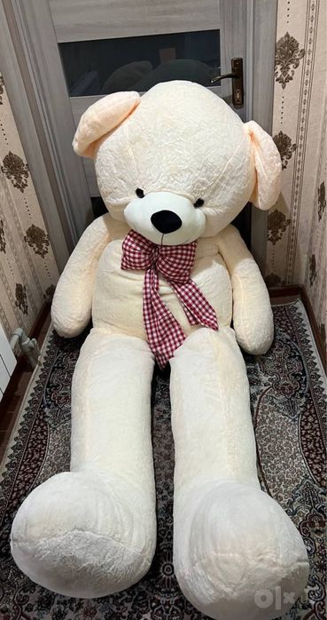 Katta Teddy oq ayig’i uzunligi 170sm