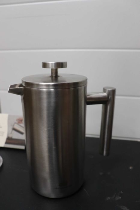 Френска преса Groenenberg,неръждаема стомана, 0,600мл, двустенна стена