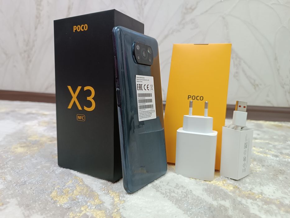 Poco X3 NFC / 128GB Полный комплект.