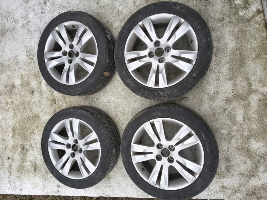 Джанти + гуми от пежо 5008 - заводски джанти 17" Peugeot