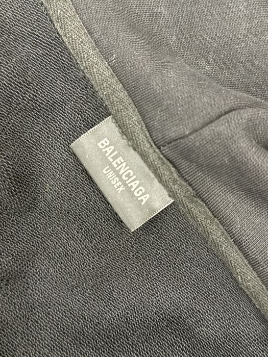 Balenciaga Soccer Paris Zip-Hoodie