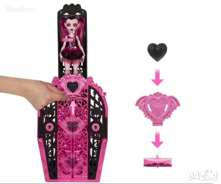 Оригинална кукла Monster High Monster Mysteries-Draculaura/19 изненади