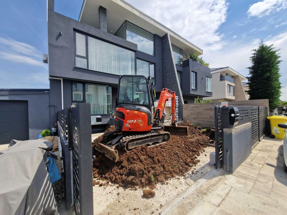 excavator de inchiriat, ilfov - cernica