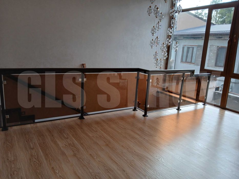 Перила, стеклянные перила, перегородки, perila oynalik, ограда, темир