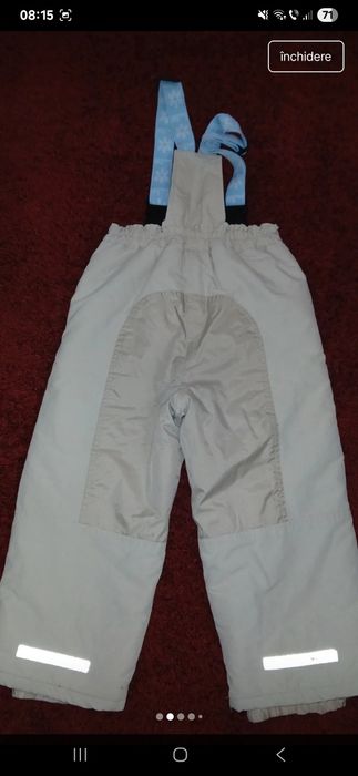 Pantaloni copii pt zapada marime 116