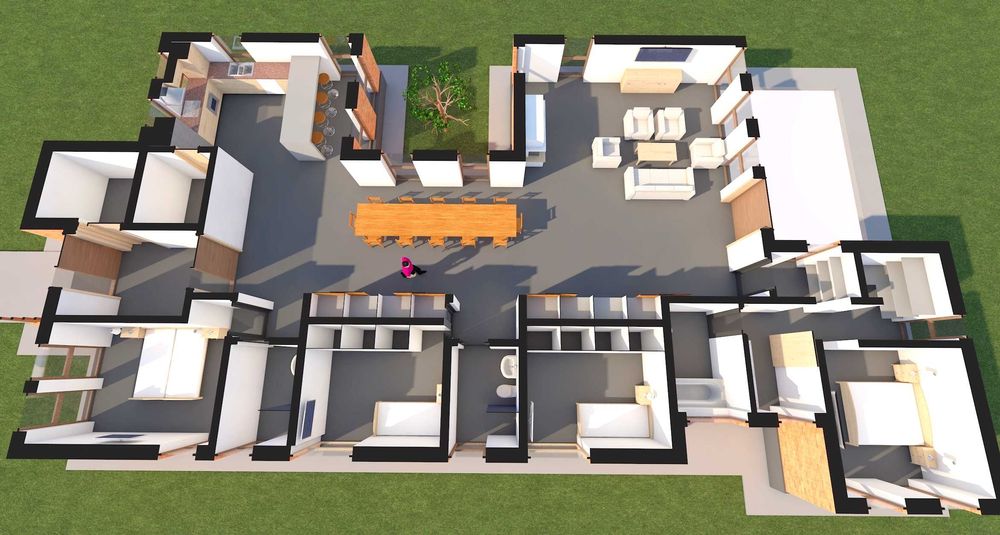 Proiectare Arhitectură Modernă nZEB | Case Parter, Vile, Duplex | Eficiență Energetică | Autorizatii de Construire