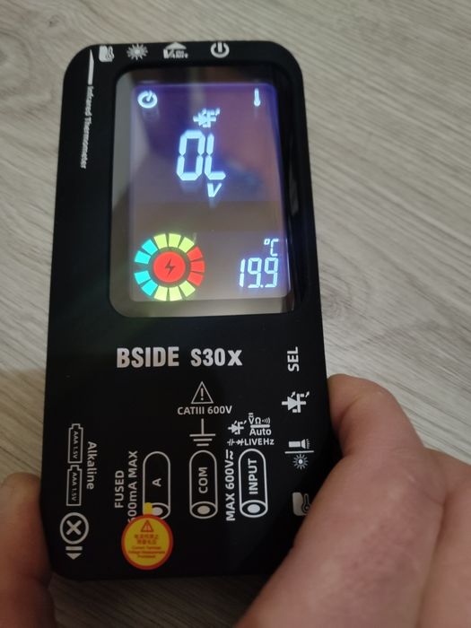 Multimetru BSIDE S30x aparat de măsură cu termometru infrarosu
