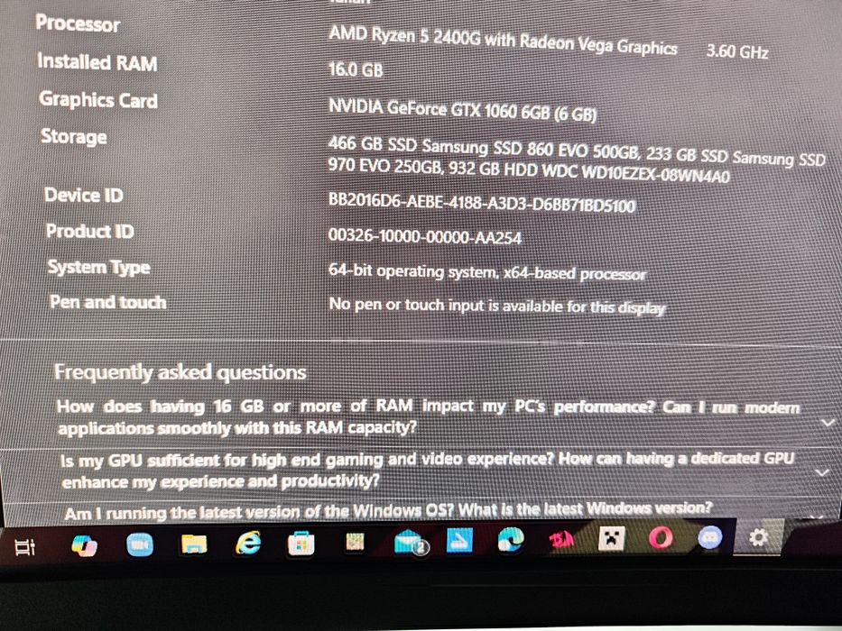 Vand procesor AMD Ryzen 5  2400G  3.6Ghz boost 3.9  video Vega 11 inte