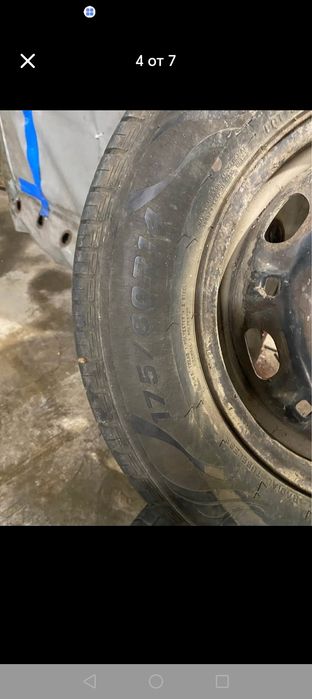 Гуми с джанти 5х100 175/80/14