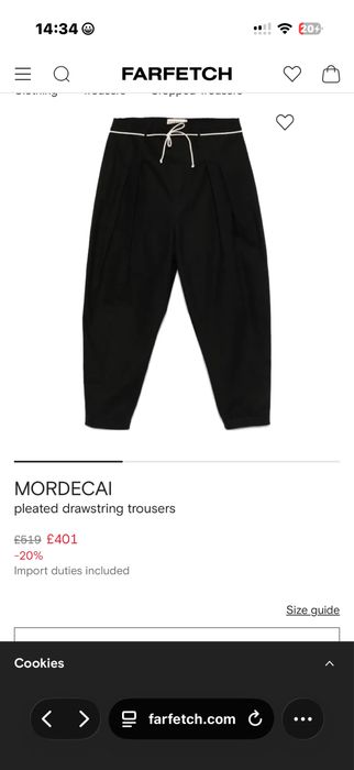 Pantaloni Mordecai calitate premium