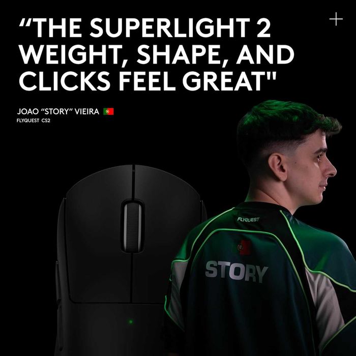 Геймърска мишка Logitech G PRO X Superlight 2 Black