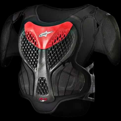 Детска броня ALPINESTARS A-5 S Body Armor black/red висок клас
