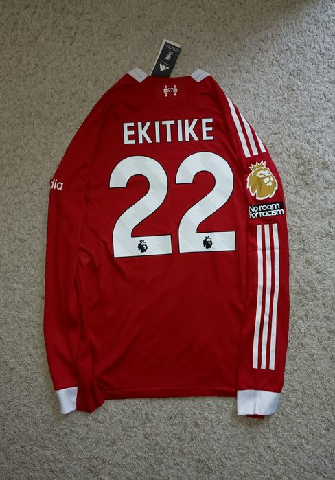 Liverpool 25/26 Ekitike Maneca Lunga Player version