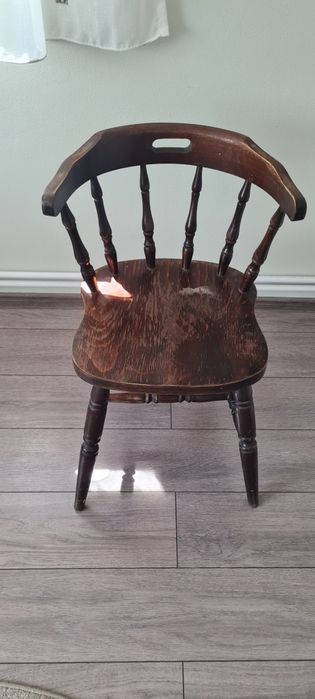 Scaun rustic lemn de fag