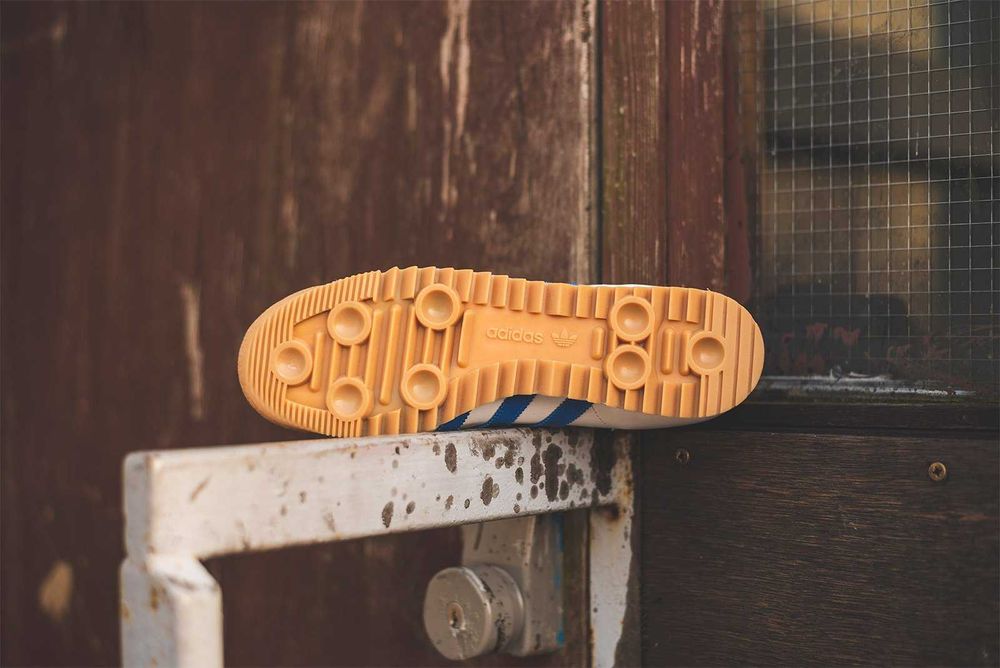 Adidas Originals ROM Leather White Blue Чисто Нови Ест Кожа UK8 / EU42