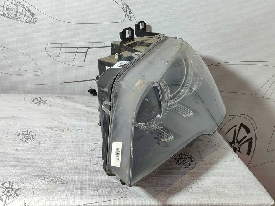 Far stânga UK BMW X5 E70 LCI 2011 SAV Bi-Xenon cu lupă (2010-2013) Cod:63127278047 (4E2)