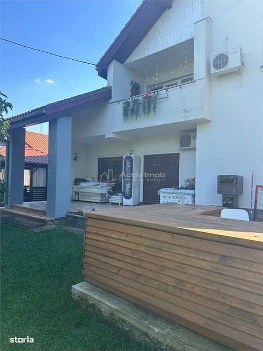Ap parter vila piscina - Buftea - 3 camere - 120mp - 2000mp teren