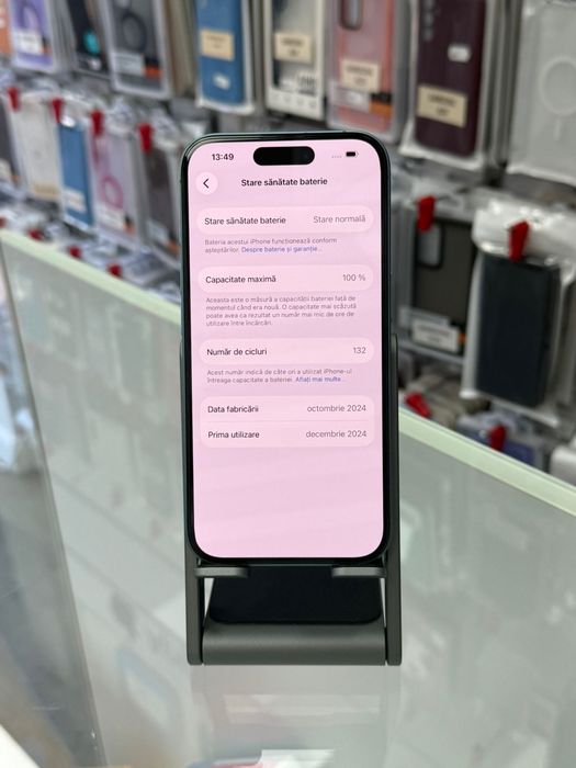 Iphone 16 Teal - 256 GB - Baterie 100% - DeBi GSM Mobile