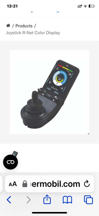 Permobil rnet joystick carucior