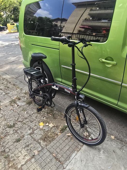 Сгъваем алуминиев,електрически велосипед 20 цола