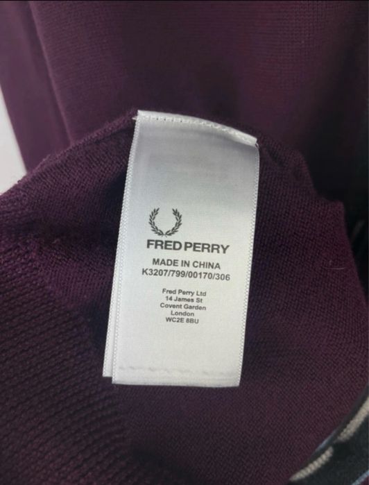 Cardigan Fred Perry Barbati