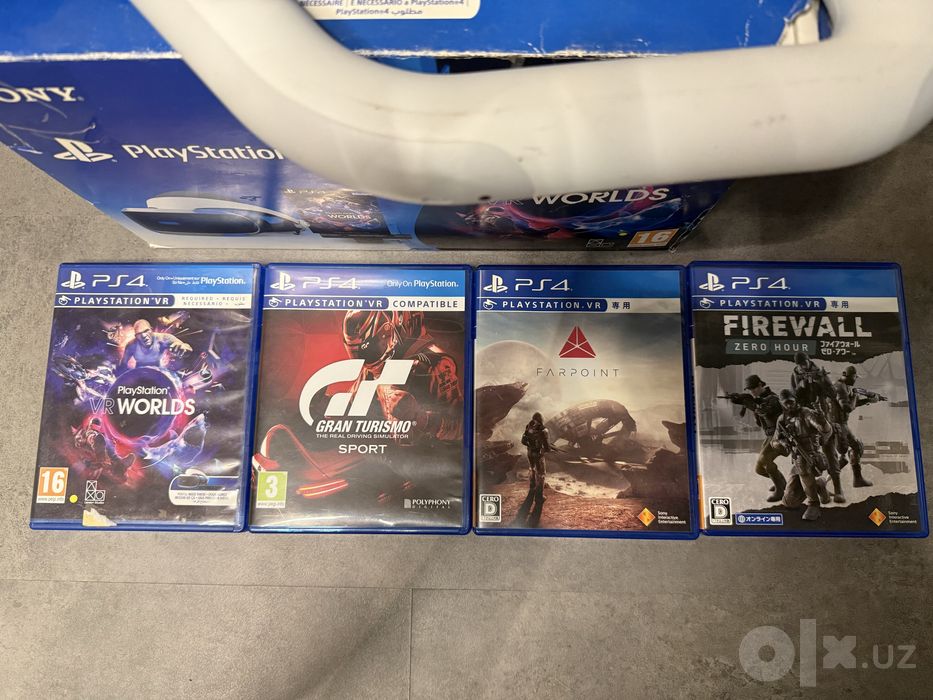PS 4 VR + VR игры полный комплект