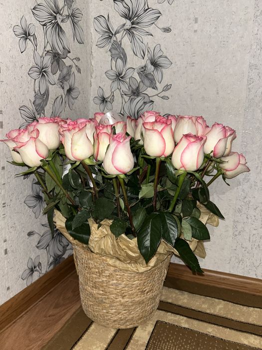 Цветы свежие, доставка бесплатно