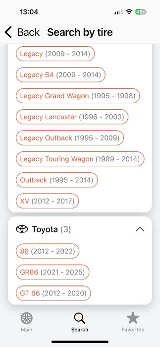 Оригинални джанти за Субару 5х100 16 цола