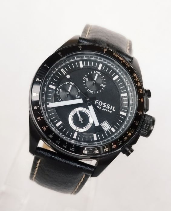 Ceas bărbătesc Fossil CE26011E, cu quartz, din otel inoxidabil.