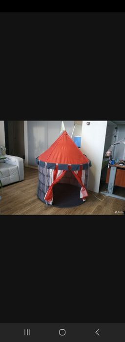 Палатка детская замок -  ikea