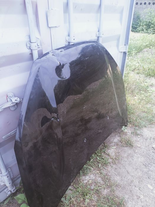 Капот лада Веста кросс черный