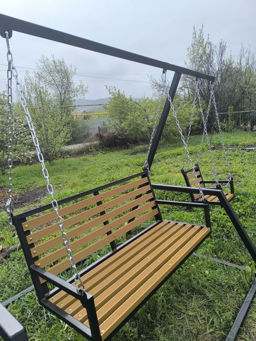 Двойная  качеля (взрослая и детская)