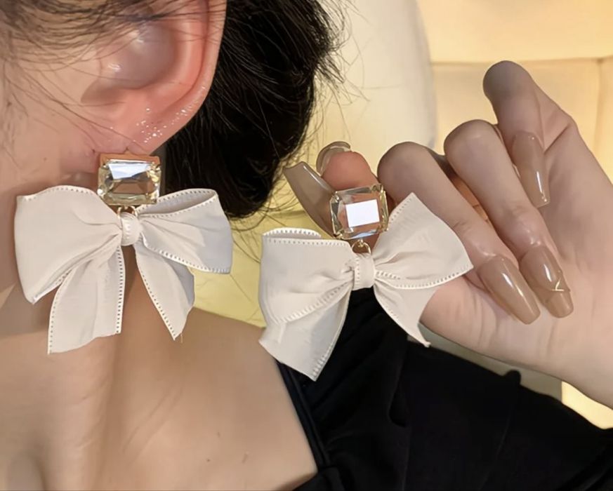 Бижутерия, серьги, набор