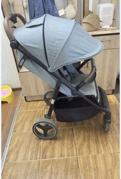 Коляска babyton синий