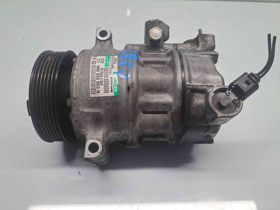 Compresor clima Volkswagen Golf 6 (5K1) [Fabr 2009-2013] 5N0820803H 2.